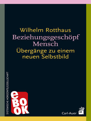 cover image of Beziehungsgeschöpf Mensch